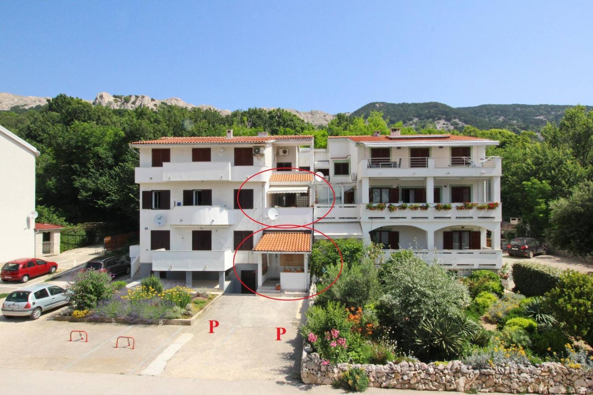 Apartments Karamarko Baska  Exterior photo